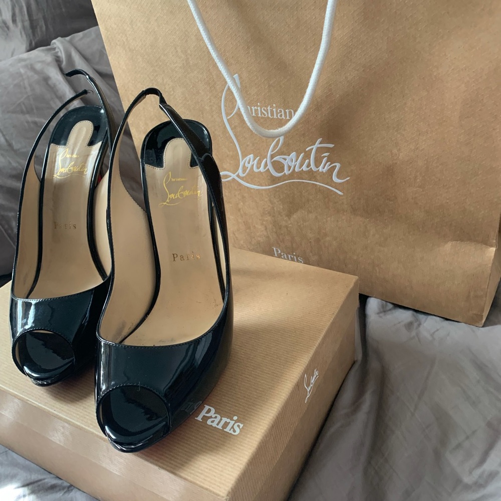 Christian Louboutin Flo Sling 120 Pump
